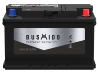 Аккумулятор 6СТ-75 А.ч., о.п., R+, BUSHIDO SJ (JIS)