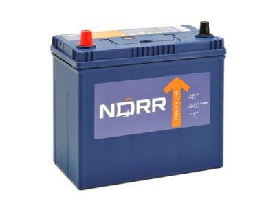 Аккумулятор 6СТ-45 VL, о.п., R+, NORR (JIS)