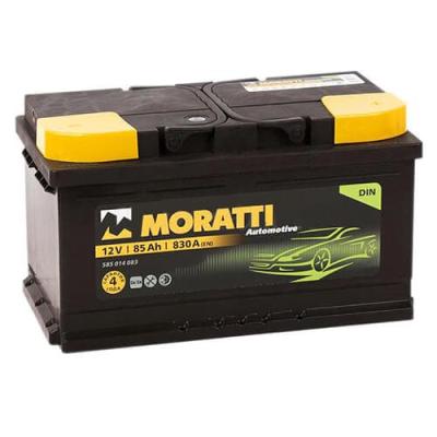 Аккумулятор 6СТ-85 А.ч., о.п., R+ Moratti (арт. 585014083 )