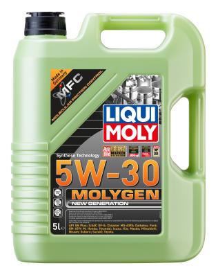 39029/9042 масло моторное синтетическое LiquiMoly Molygen New Generation 5W30 (5л)