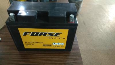 Аккумулятор мото FORSE AGM 6мтс 24 А/ч FTX24-HL (арт. 224019050 )