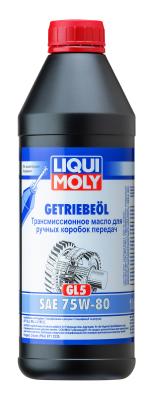 7619 масло трансмиссионное полусинтетическое LiquiMoly Getriebeoil 75W-80 (GL-5) 1л