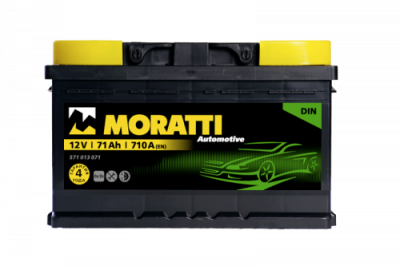 Аккумулятор 6СТ-71 о.п., R+,Moratti  .	571 013 068
