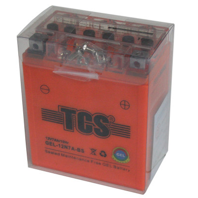 Аккумулятор мото TCS GEL 7 (12N7A-BS)