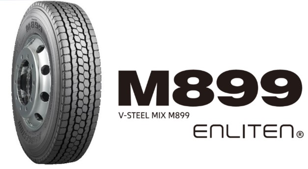 Bridgestone M899: Революция в шинах для грузовиков и автобусов уже в марте