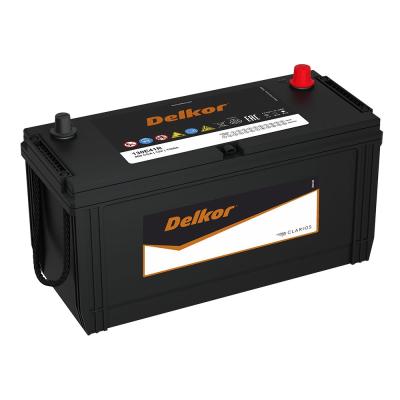 Аккумулятор 6СТ-110 А.ч., о.п., R+,  Delkor JP 130E41R