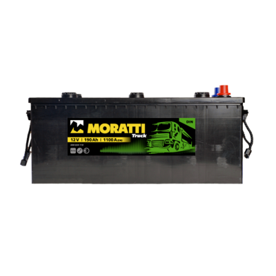 Аккумулятор 6СТ-190 А.ч., о.п., R+(3), Moratti TRUCK