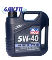 3926 масло моторное синтетическое LiquiMoly Optimal Synth 5W-40 SM/CF 4л