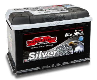 Аккумулятор 80 Sznajder Silver о.п. (58025)