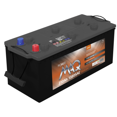 Аккумулятор 6СТ-210 А.ч., п.п.,(4) L+, VL MAQ power (конус)