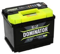 Аккумулятор 6СТ-62 А.ч., п.п., L+ Dominator