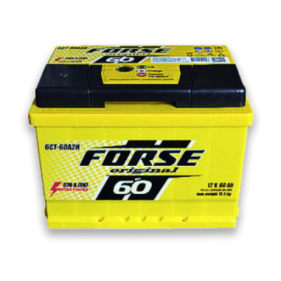 Аккумулятор 6СТ-60 VL(1), п.п., L+, FORSE (JIS)