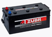 Аккумулятор  6СТ-225 А.ч., о.п., R+, ZUBR PROFESSIONAL