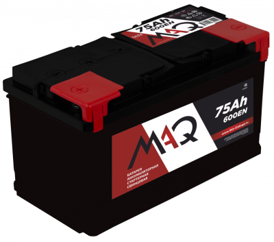 Аккумулятор 6СТ-75 А.ч., о.п., R+(0), VL MAQ