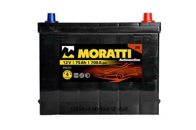 Аккумулятор 6CT-75 (VL), (1)п.п., L+, Moratti  (JIS)