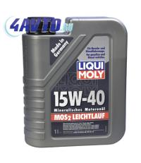 1932 масло моторное минеральное LiquiMoly Mos2 Leichtlauf 15w-40 SL/CF; A3-04/B4-04 1л