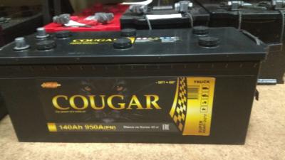 Аккумулятор 6СТ-140 А.ч.,п.п. L+ , COUGAR Power