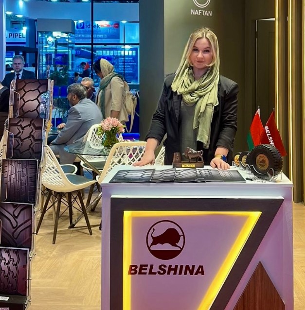 Белшина представили свою продукцию на выставке в Тегеране