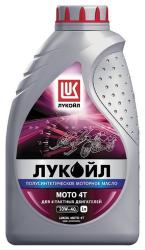 Моторное масло полусинтетика Лукойл МОТО 4Т SAE 10W40, API SL 1л (1595329)