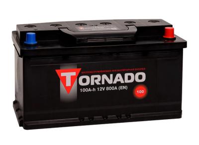 Аккумулятор 6СТ-100 (1) N  п.п. Tornado