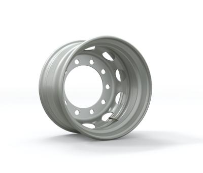 Диск грузовой SRW 8221107 22.5x11.75 10x335 ET0 CB281 Silver 16 мм 5000 кг (10418010/220524/501