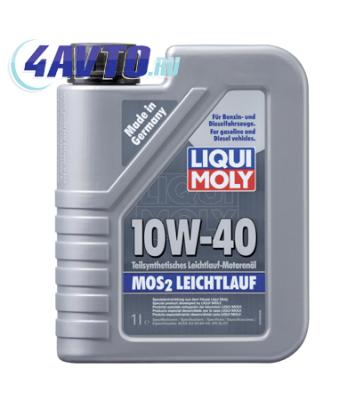 1930 масло моторное полусинтетическое LiquiMoly Mos2 Leichtlauf 10w-40 SL/CF; A3/B3 1л