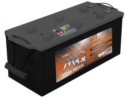 Аккумулятор 6СТ-132 А.ч., п.п. L+(4), VL MAQ power