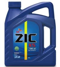 Масло для легковых автомобилей полусинтетическое  ZIC X5 10W-40 SP 6л(172622)