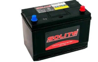 Аккумулятор 6СТ-95 А.ч., о.п., R+, Solite 115D31L с бортом