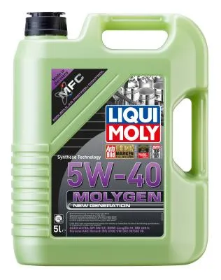 9055/8536 масло моторн. синтетич. LiquiMoly Molygen New Generation 5W-40 SN/CF;A3/B4;ILSAC GF-5 5л