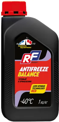 17481N RUSEFF Антифриз ANTIFREEZE Balance (1кг)красный 17481N RUSEFF Антифриз ANTIFREEZE Balance (1кг)красный