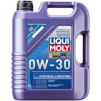 8977 масло моторное синтетическое LiquiMoly Synthoil Longtime 0W-30 (5л)