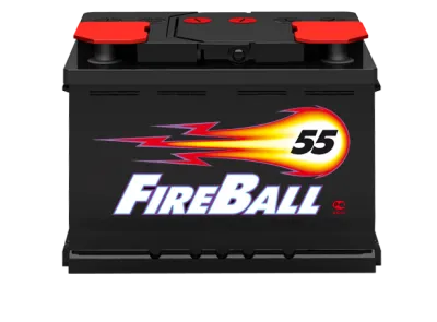 Аккумулятор 6СТ-55 А.ч., п.п., L+ Fire Ball