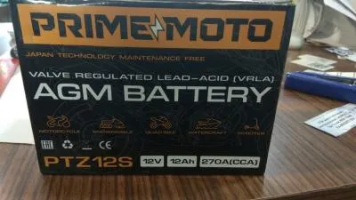 Аккумулятор мото  Prime PR12.11PTZ12S 11 а/ч