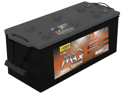 Аккумулятор 6СТ-190 А.ч., о.п., R+(3), VL MAQ power (конус)