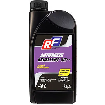 17361N RUSEFF Антифриз ANTIFREEZE EXCELLENT G12++ (1кг) фиолетовый