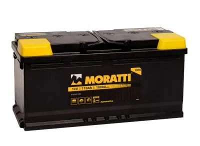 Аккумулятор 6СТ-110   Moratti 110а/ч о.п.(610 044 100)