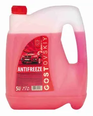 Антифриз ГОСТОВСКИЙ красный ( 5 кг.) (808789)