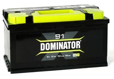 Аккумулятор 6CT-91 (L), п.п., DOMINATOR