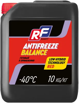 17485N RUSEFF Антифриз  ANTIFREEZE Balance (10кг)красный