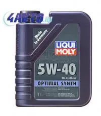 3925 масло моторное синтетическое LiquiMoly Optimal Synth 5W-40 SM/CF А3/В4 1л