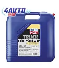 3794 масло моторное синтетическое LiquiMoly Top Tec Truck 4050 10w40 E4-99/E6/E7 20л